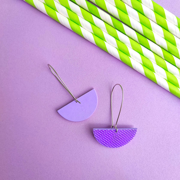 SEMPRE Earrings - Purple