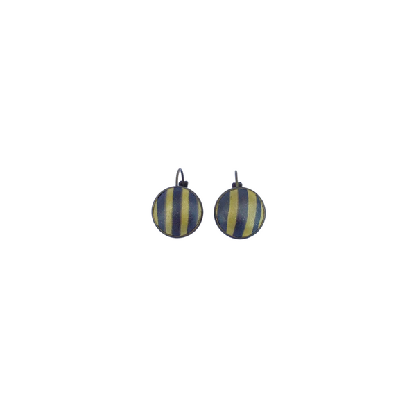 Round leverback earrings SAFRA