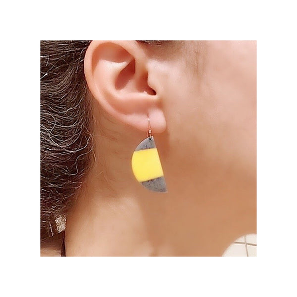 Half moon earrings GOMO