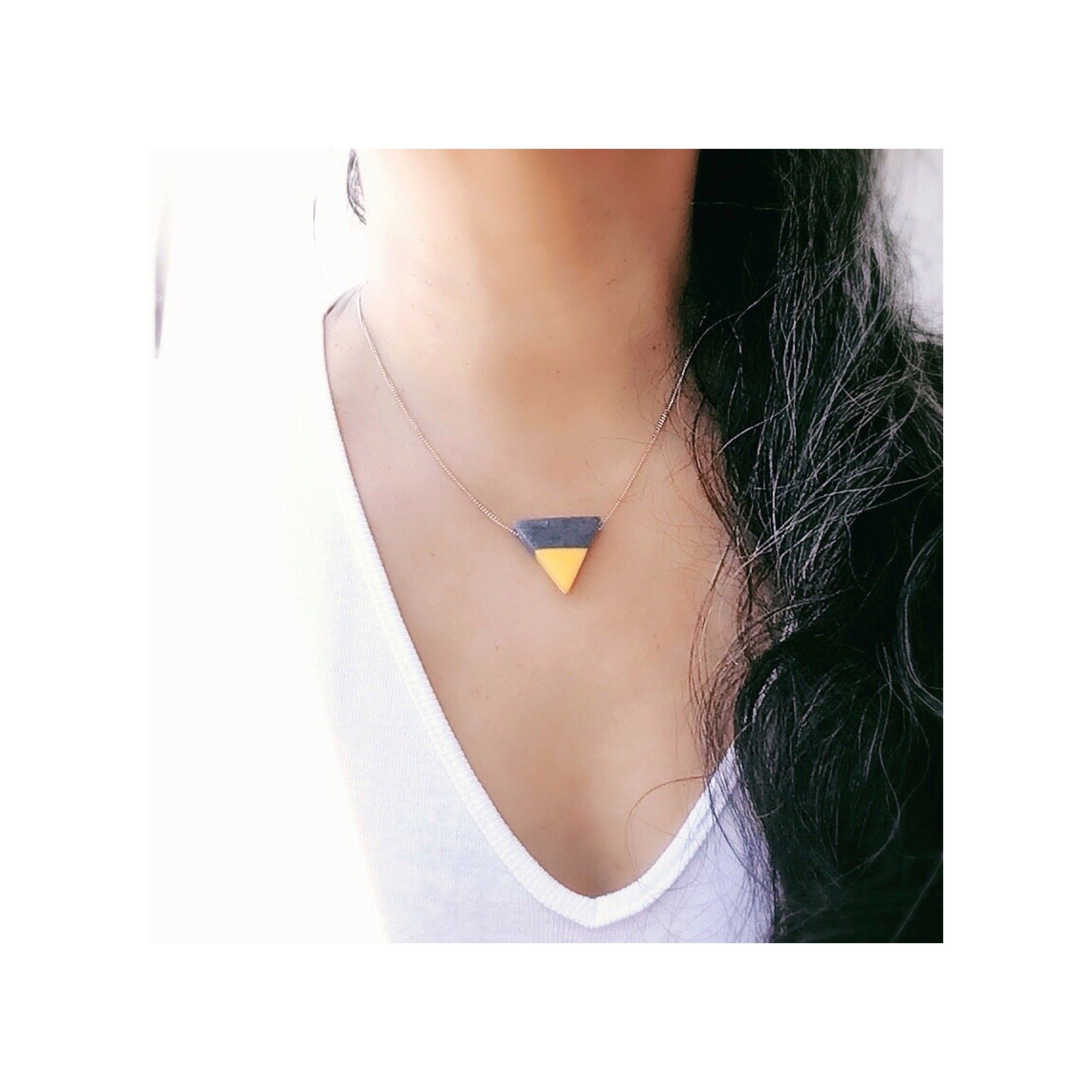 Triangle necklace PICO